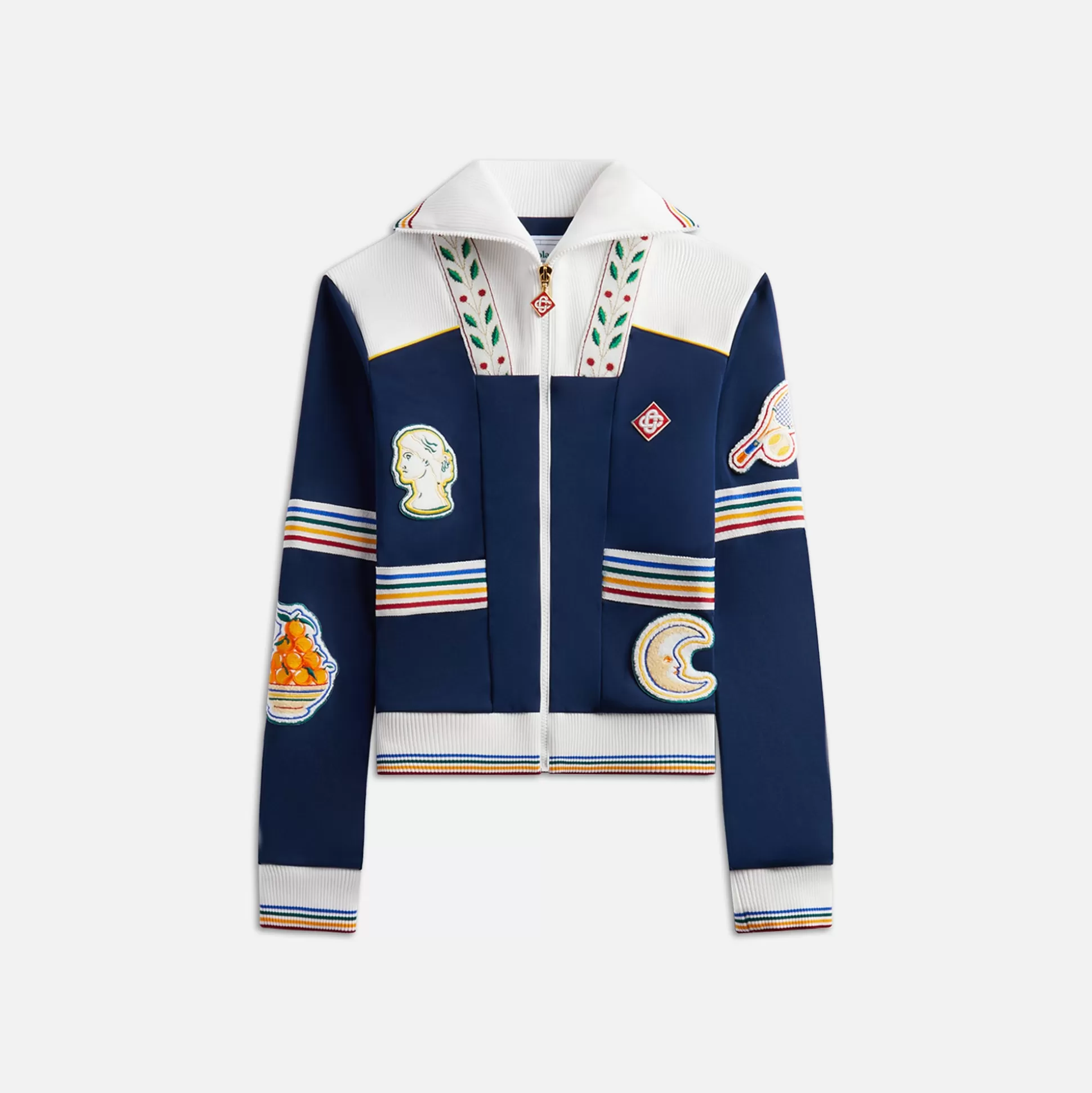 Sale Casablanca varsity track jacket Navy