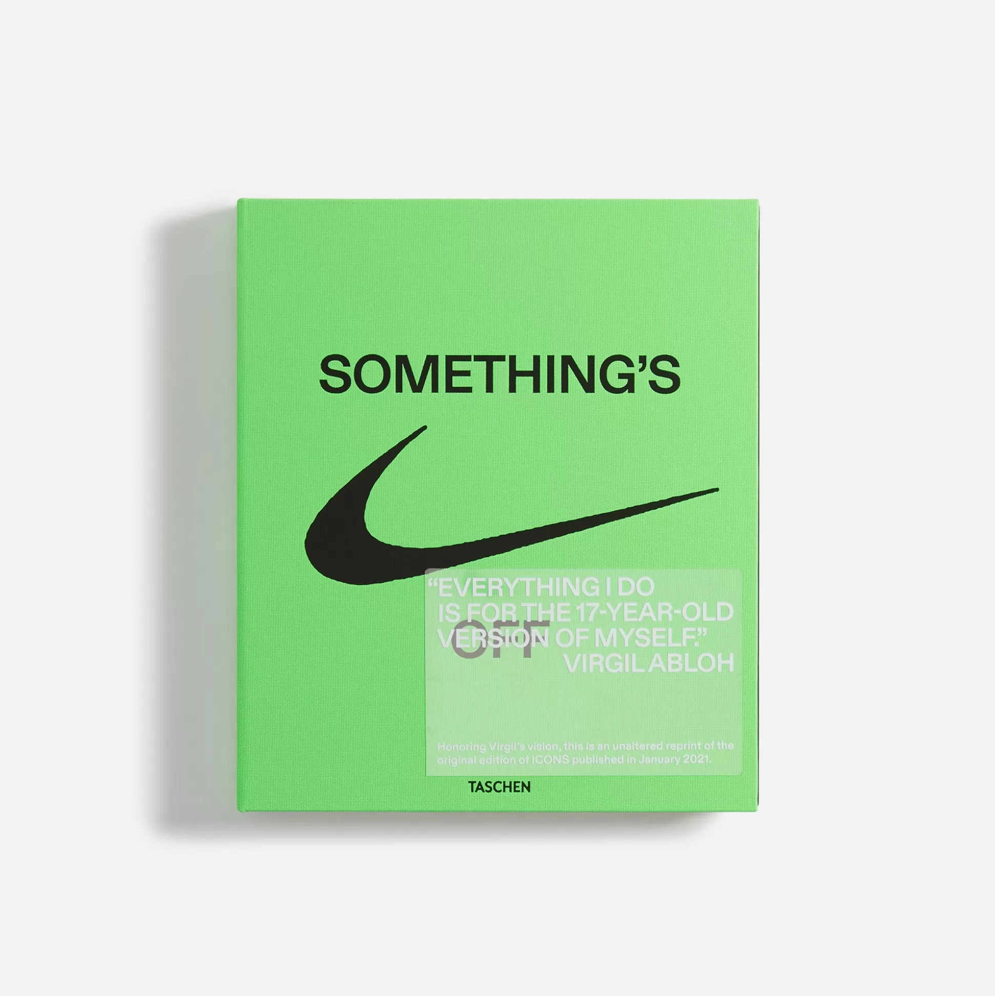 Cheap TASCHEN virgil abloh nike icons hardcover book