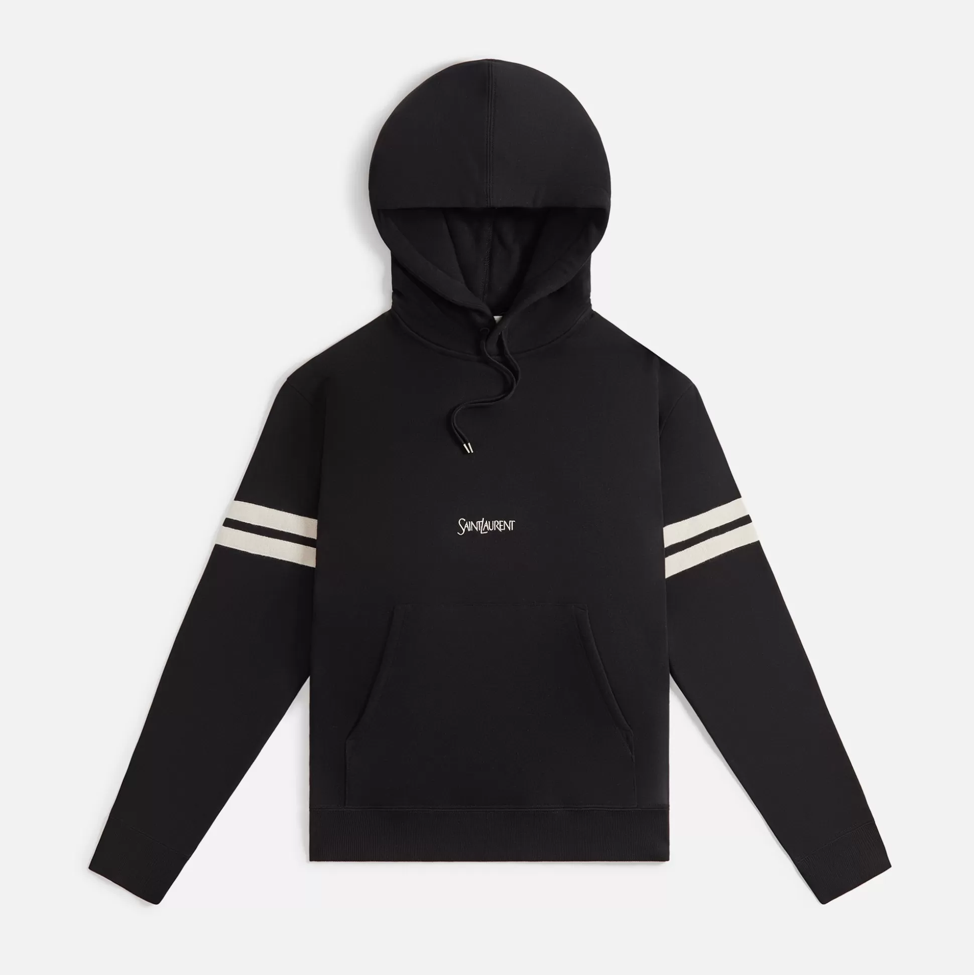 Outlet Saint Laurent volume class hoodie Black