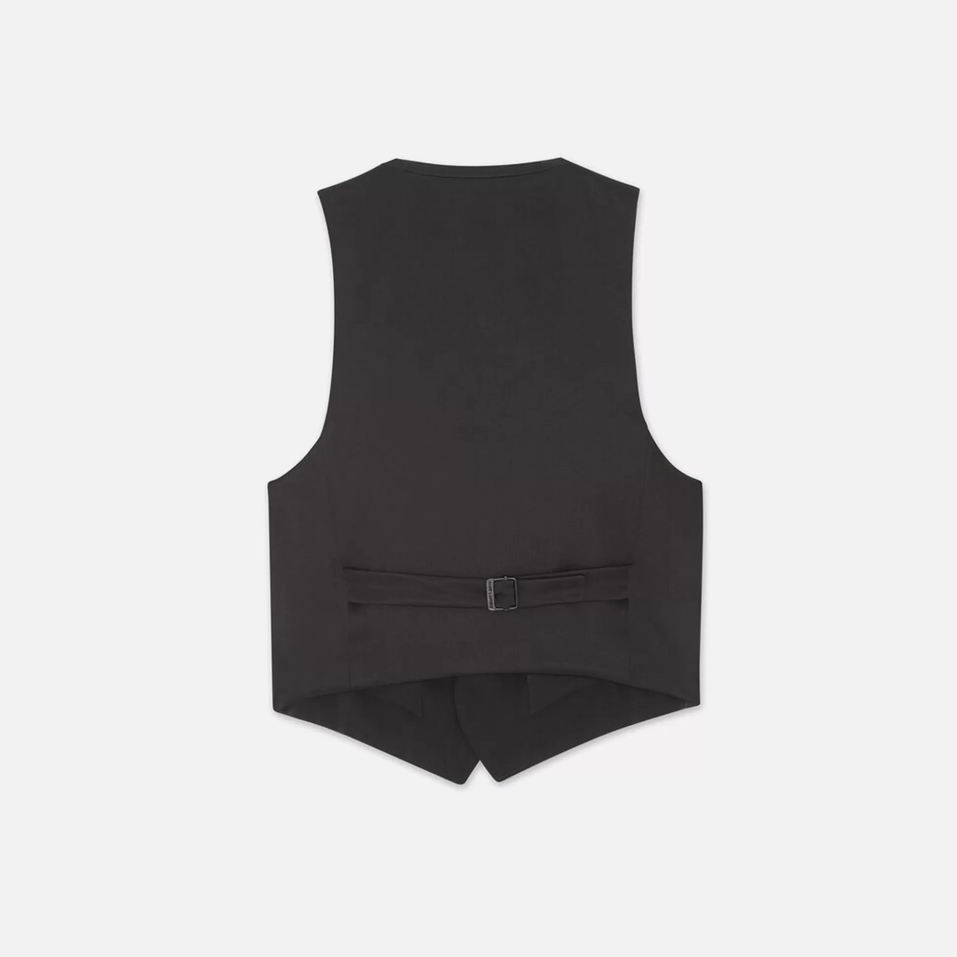 Best Sale Saint Laurent waistcoat Black