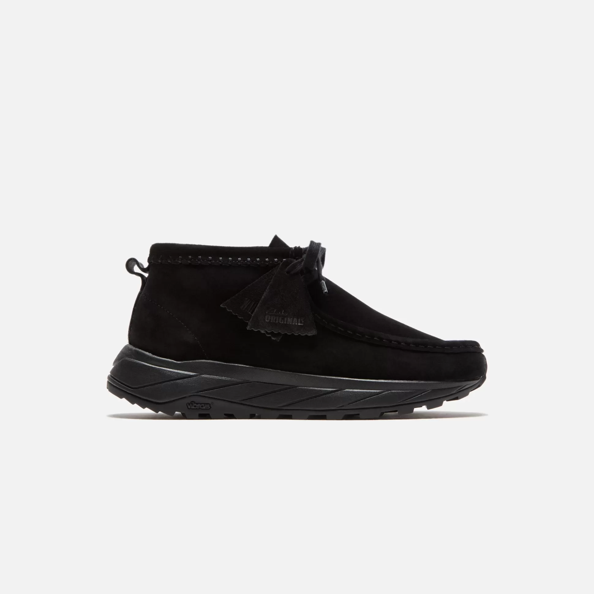 Online Clarks wallabee eden Black