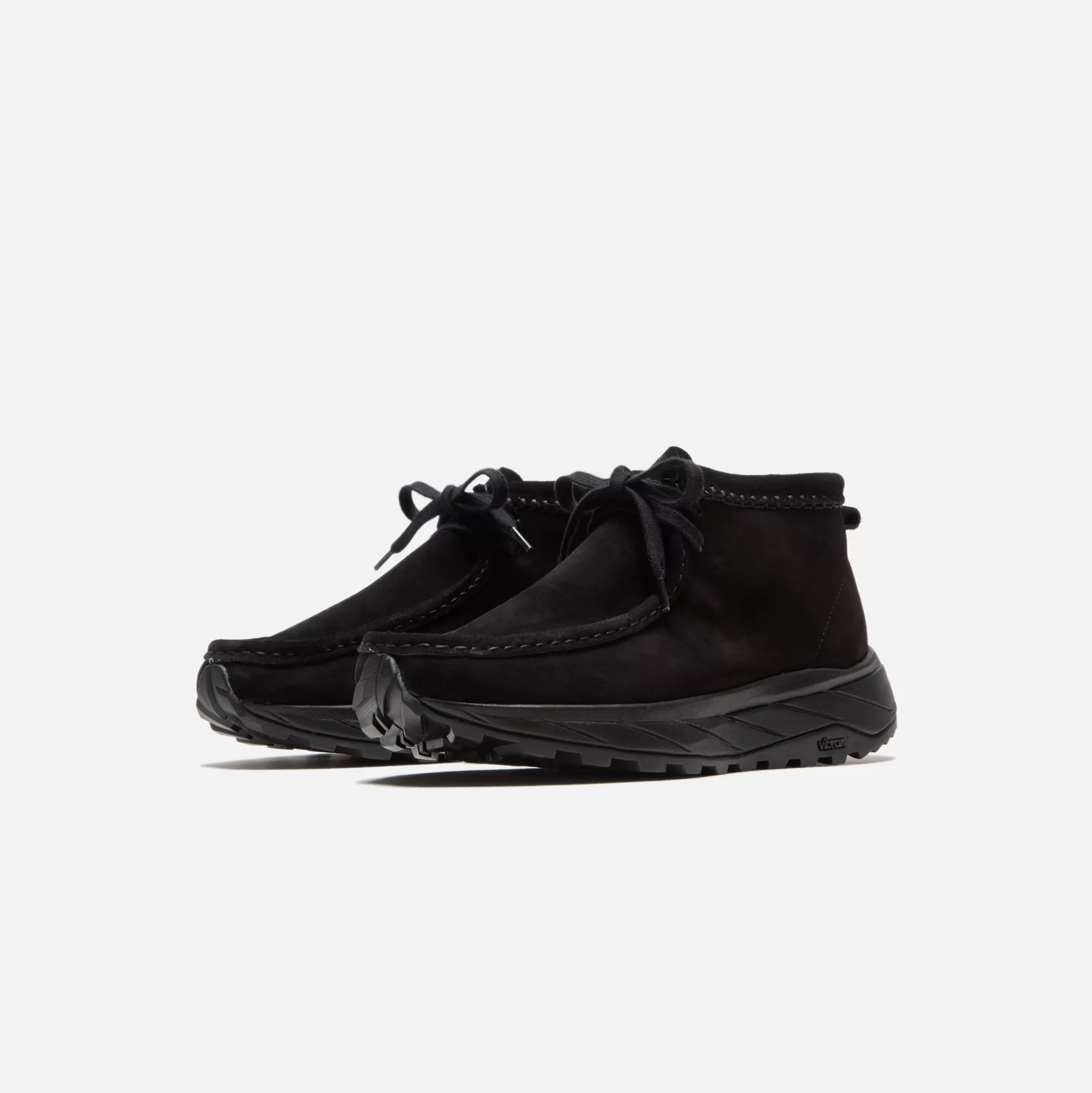 Online Clarks wallabee eden Black
