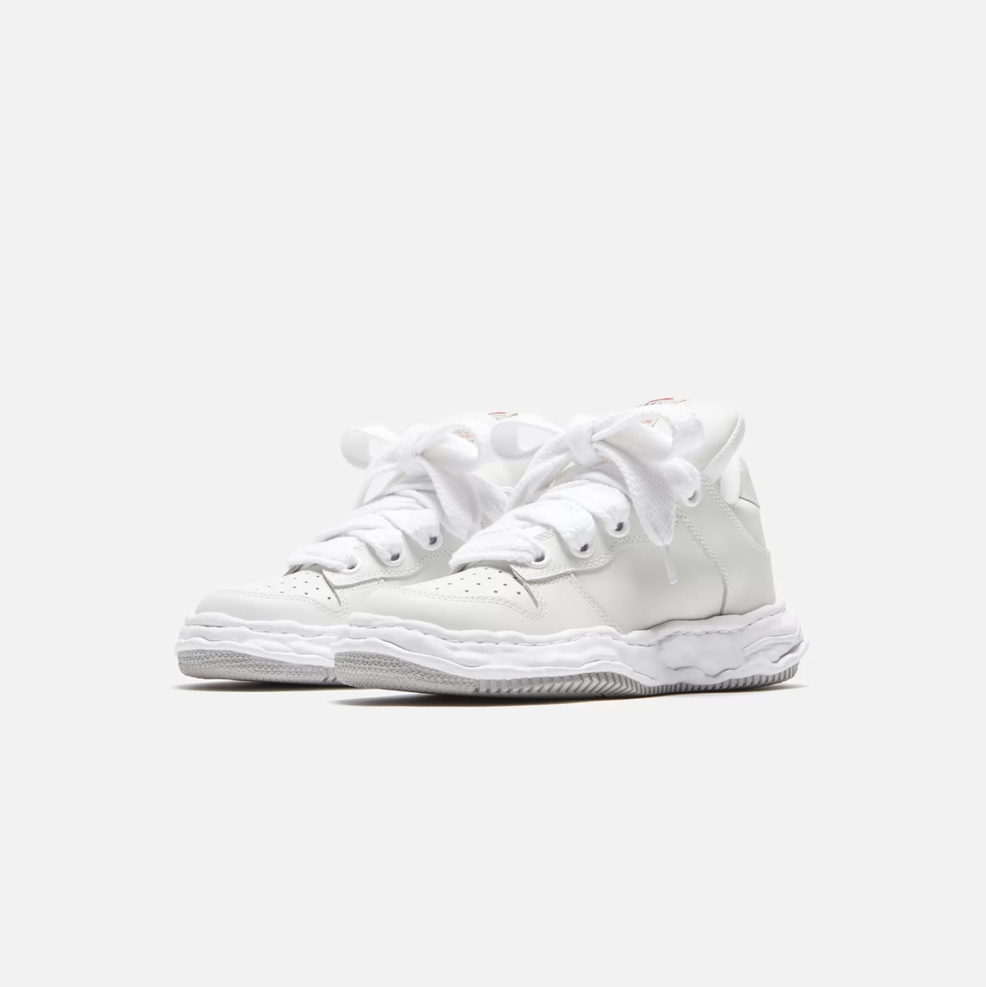 Clearance Mihara Yasuhiro wayne og sole low top sneaker White