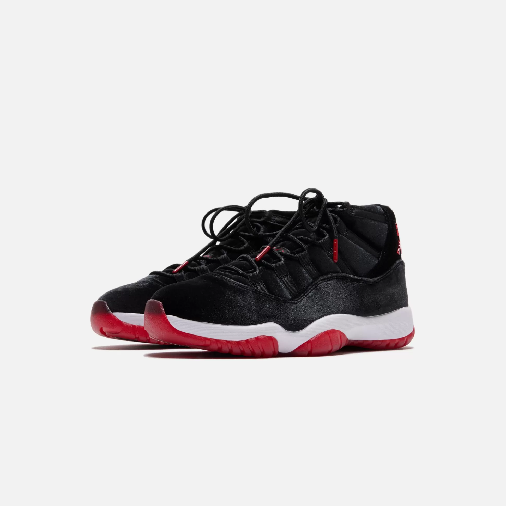 Fashion Jordan wmns air 11 retro- black / gym red / white