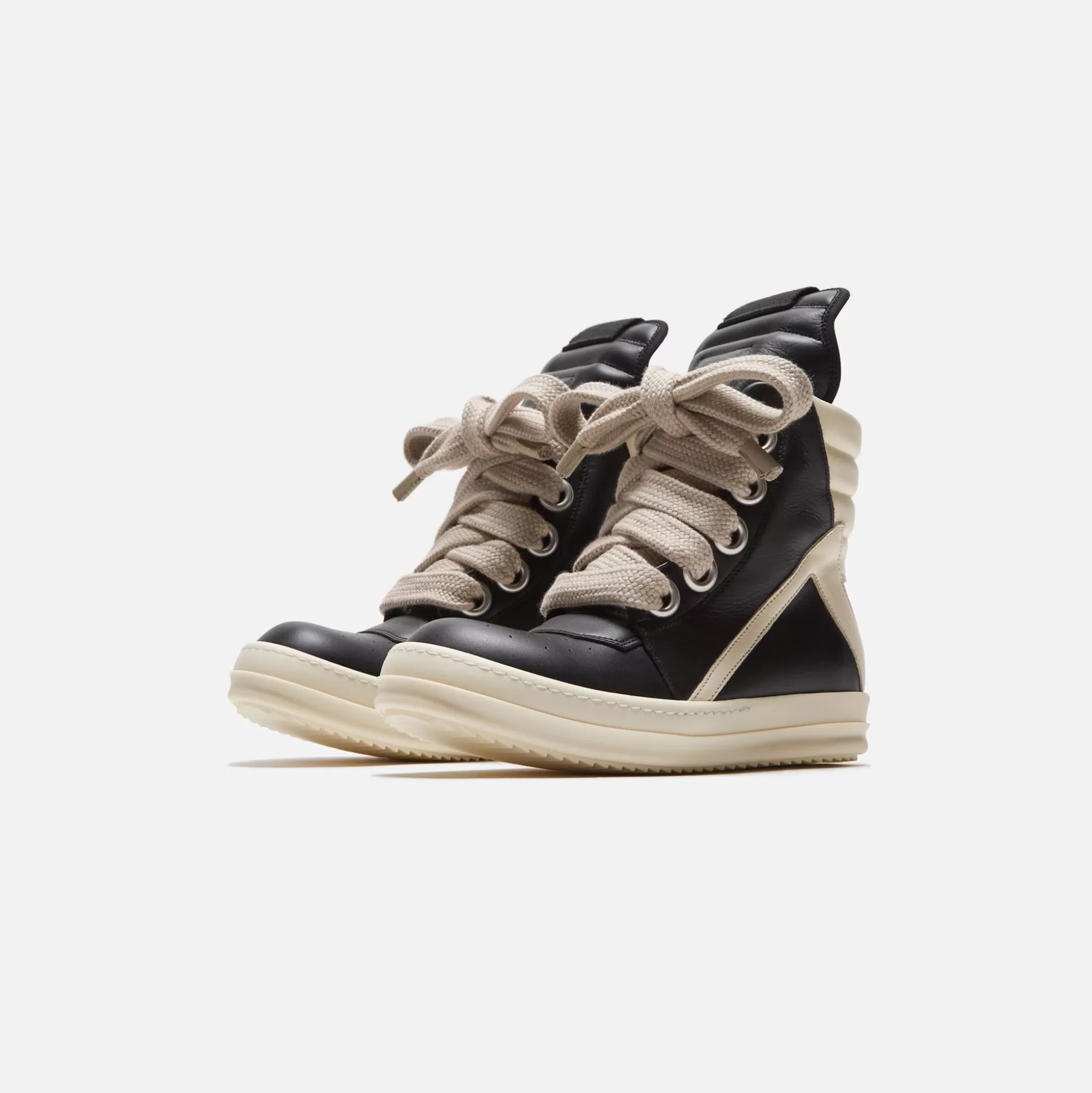 Best Sale Rick Owens wmns scarpe pelle geobasket