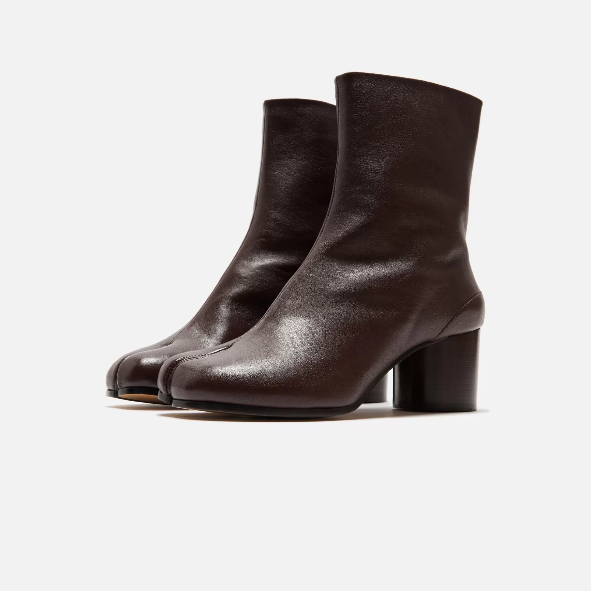 Shop Maison Margiela wmns tabi ankle boots Chic Brown