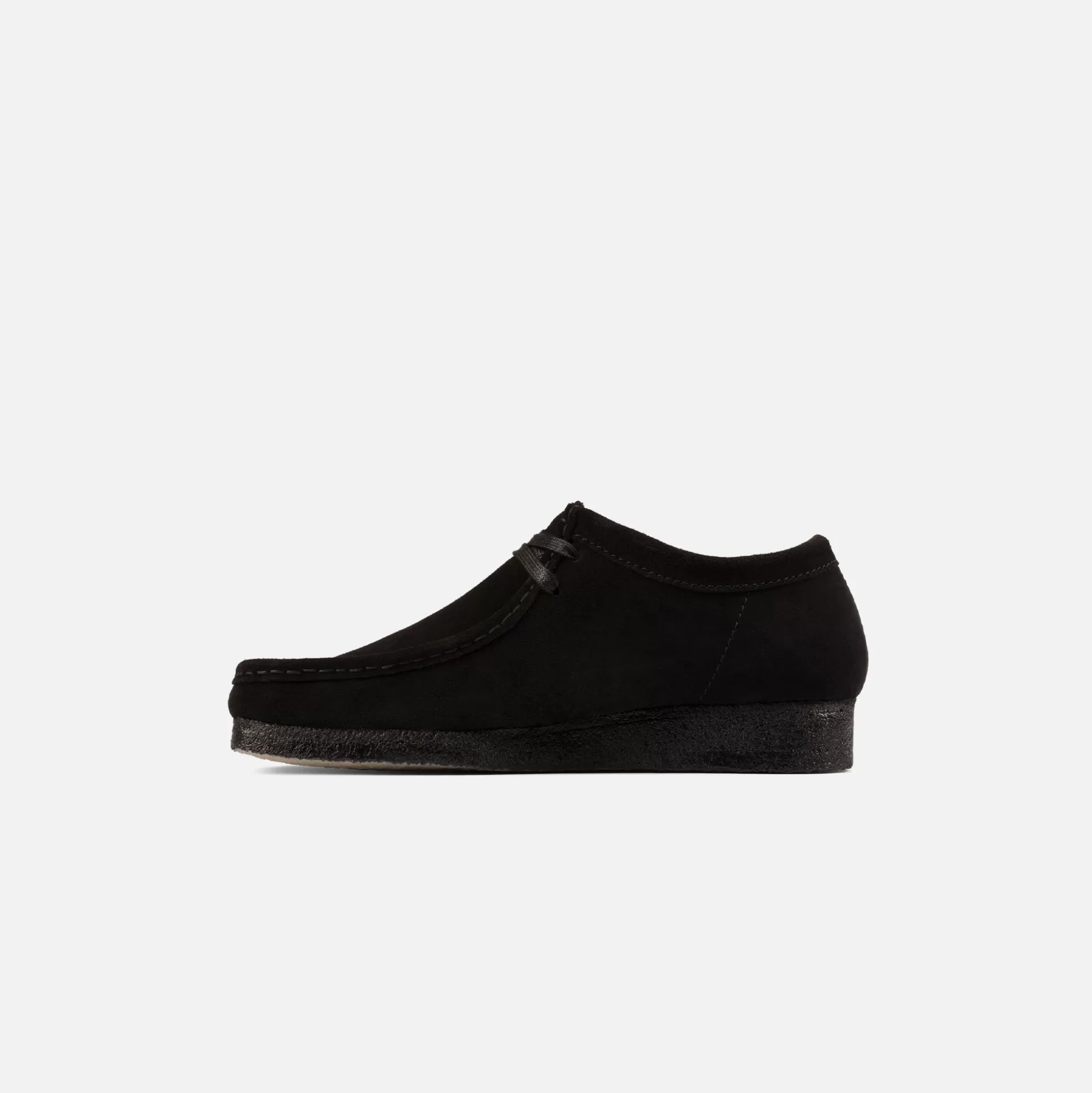 Outlet Clarks wmns wallabee low Black Suede