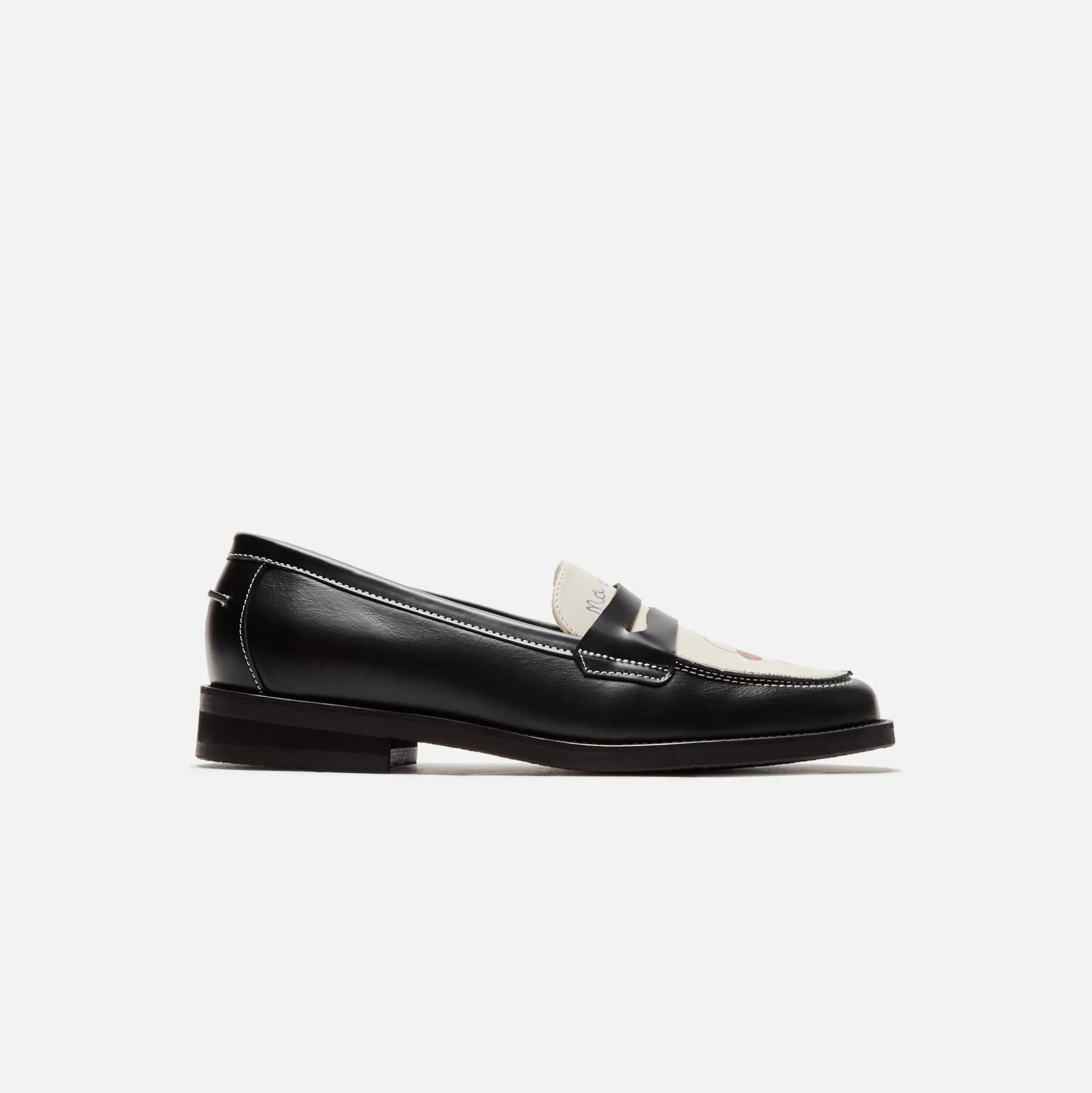 Store DUKE + DEXTER wmns wilde cherry penny loafer