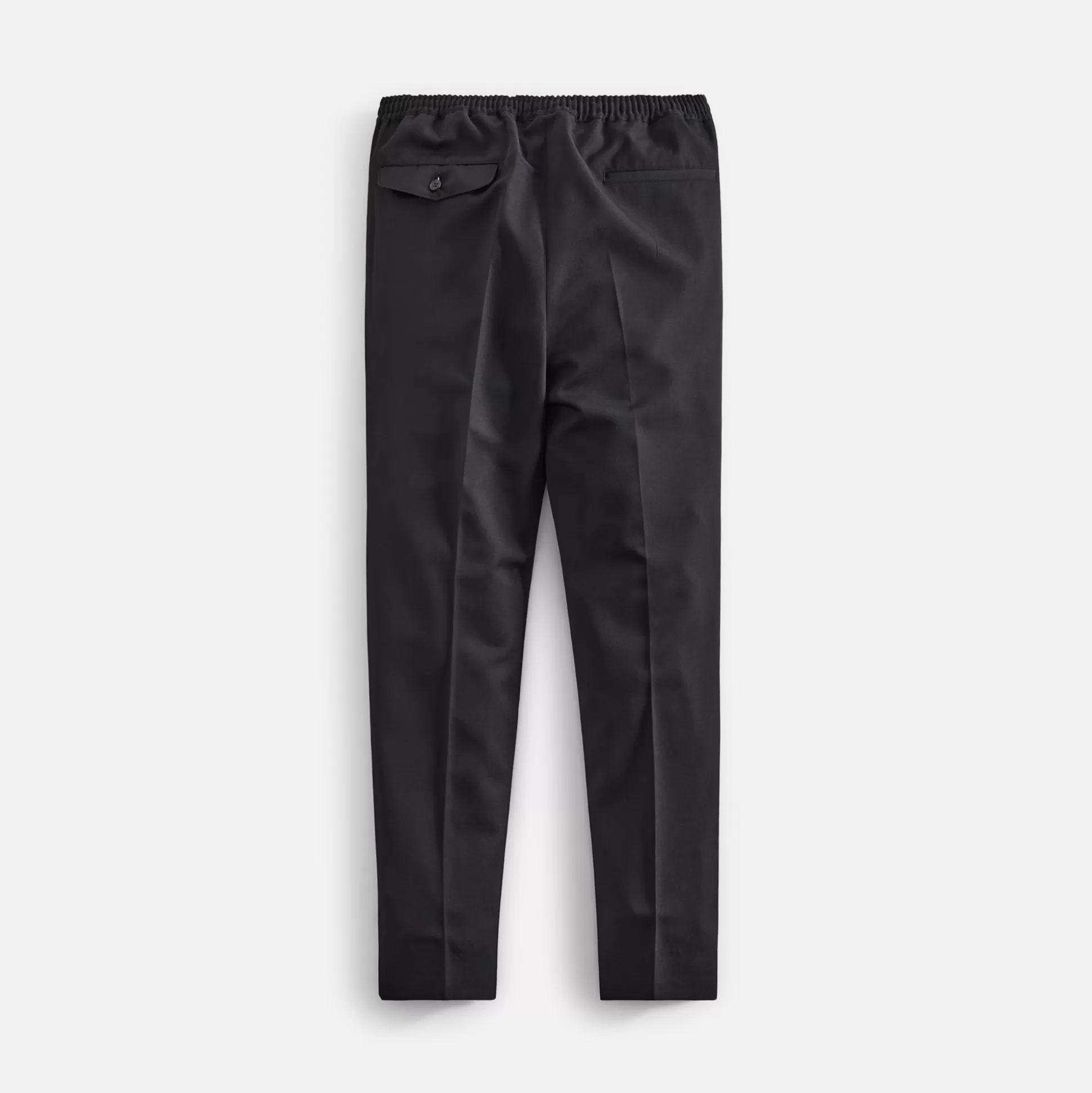 Best Sale CDG Homme wool mohair twill pant Black