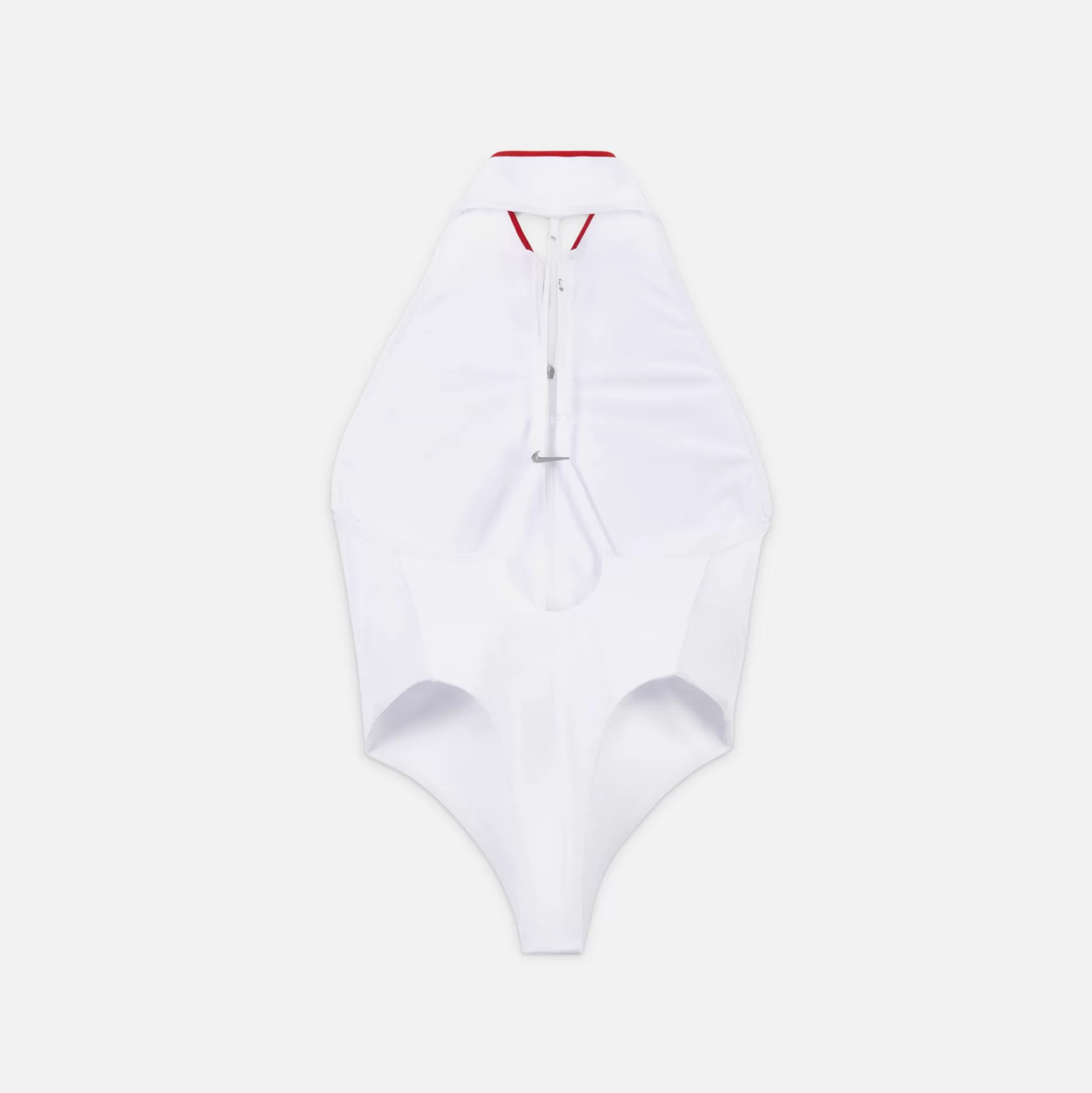 Shop Nike x jacquemus high neck one piece White