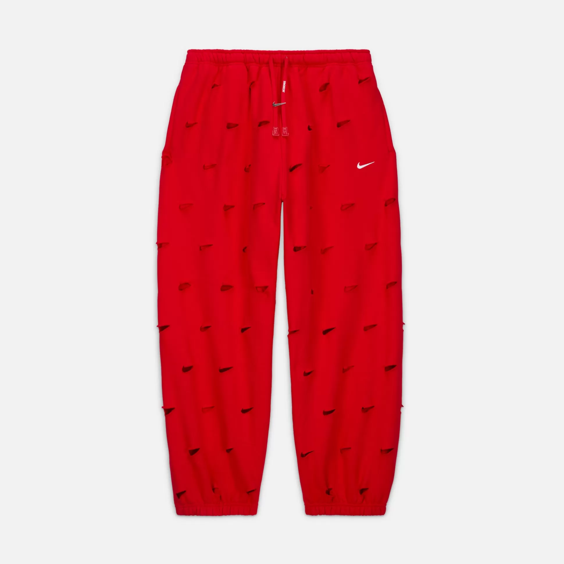 Fashion Nike x jacquemus swoosh pant University Red