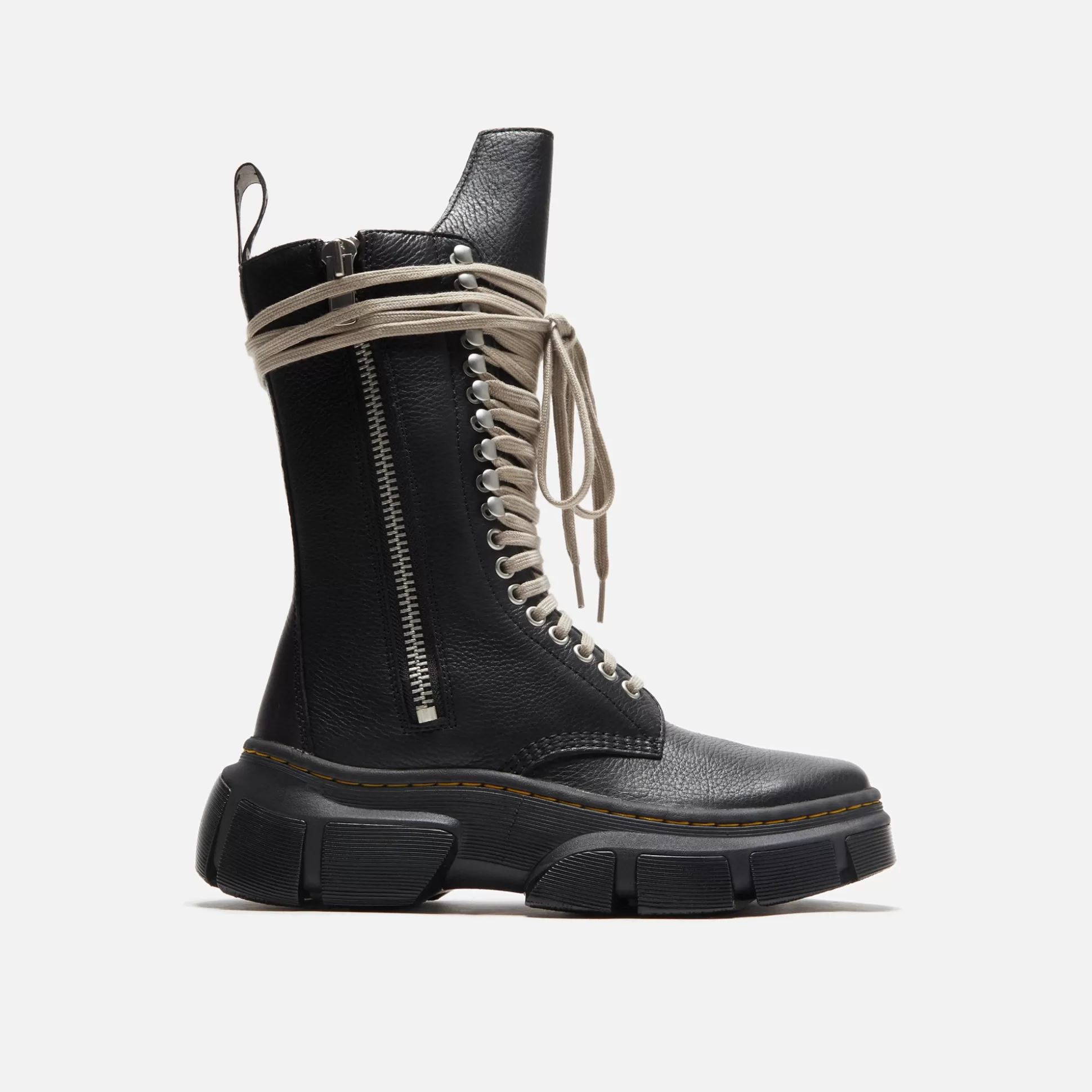 Fashion Dr. Martens x rick owens 1918 calf length dmxl boot Black